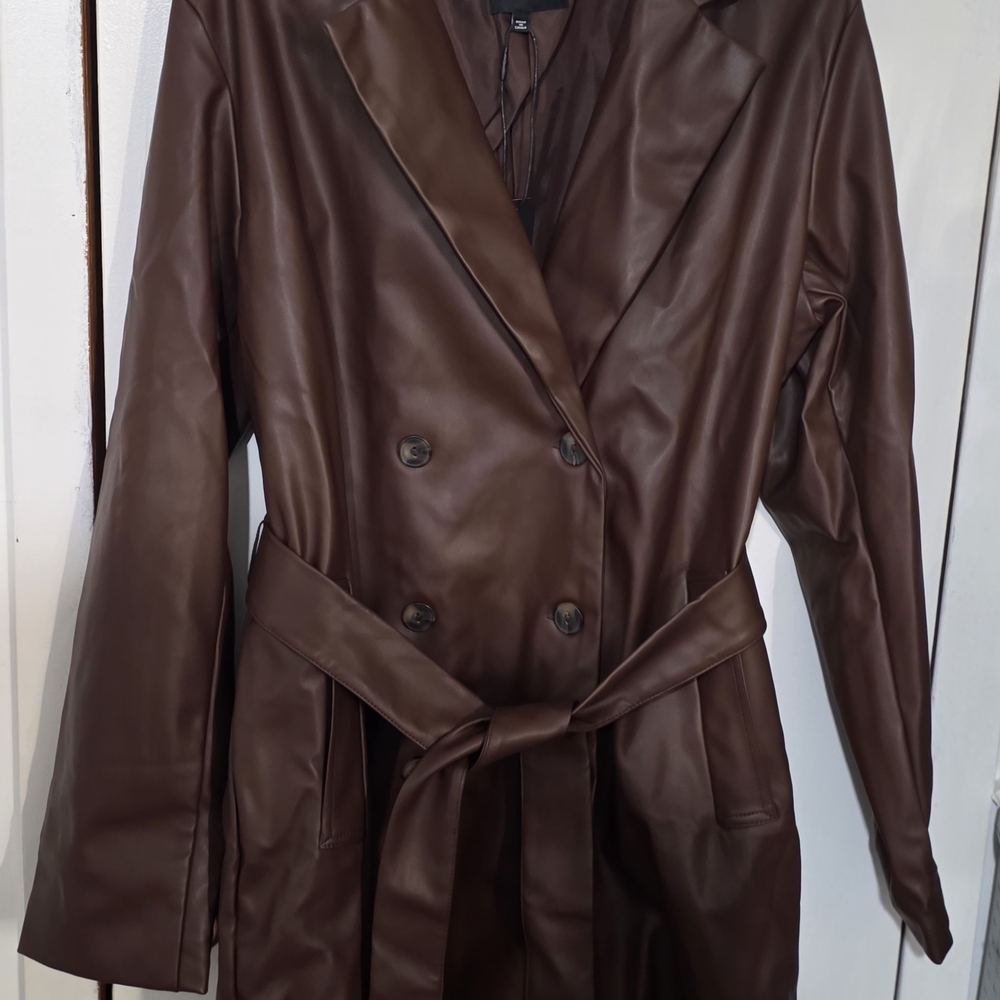 Fashion Nova Chocolate Trench Coat